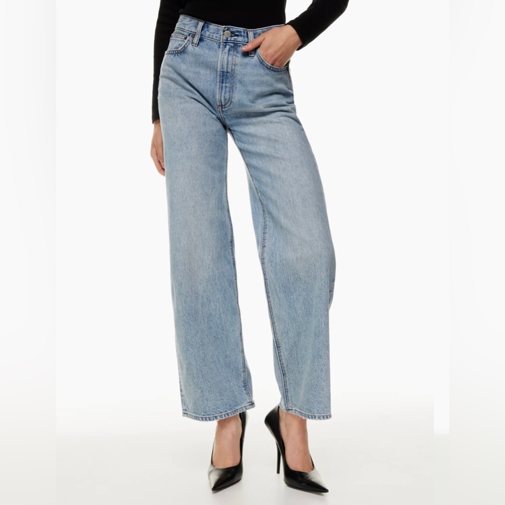 ARITZIA DENIM FORUM FARRAH HIGH RISE WIDE LEG JEAN